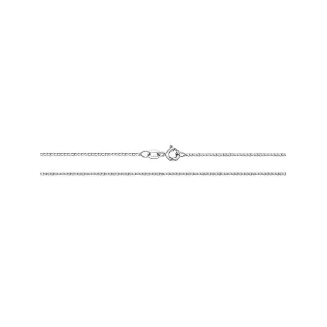 18ct White Gold Spiga Chain CQ483W