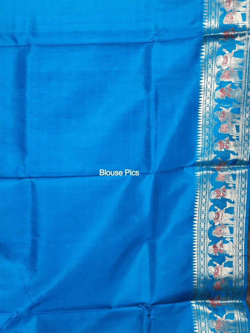 Azure Traditional Minakari Swarnachari Silk Saree