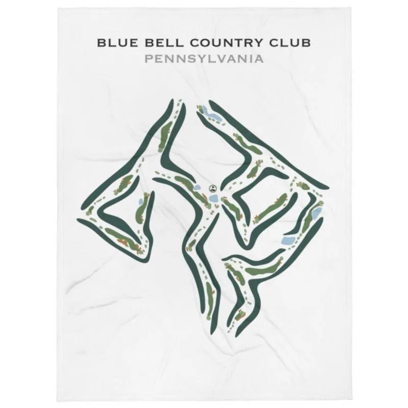 Blue Bell Country Club, Pennsylvania - Printed Golf Courses