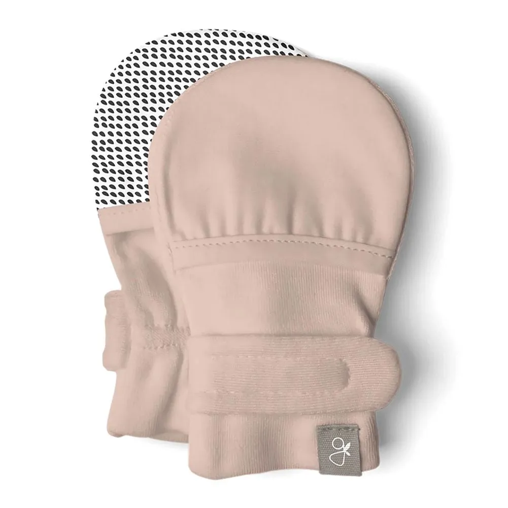 Goumi Bamboo Scratch Mitt - Rose (0-3 Months)