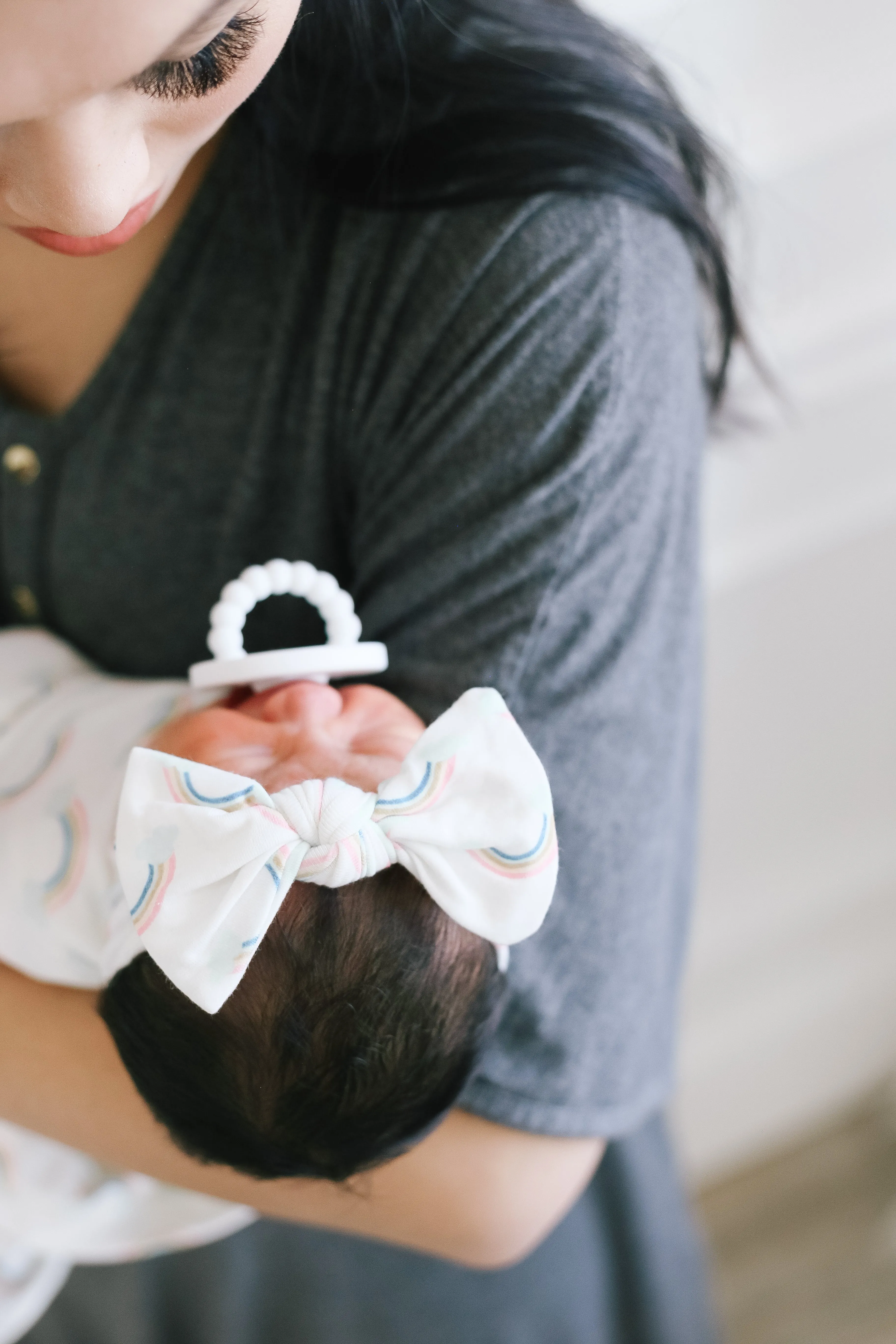 Knit Headband Bow - Daydream