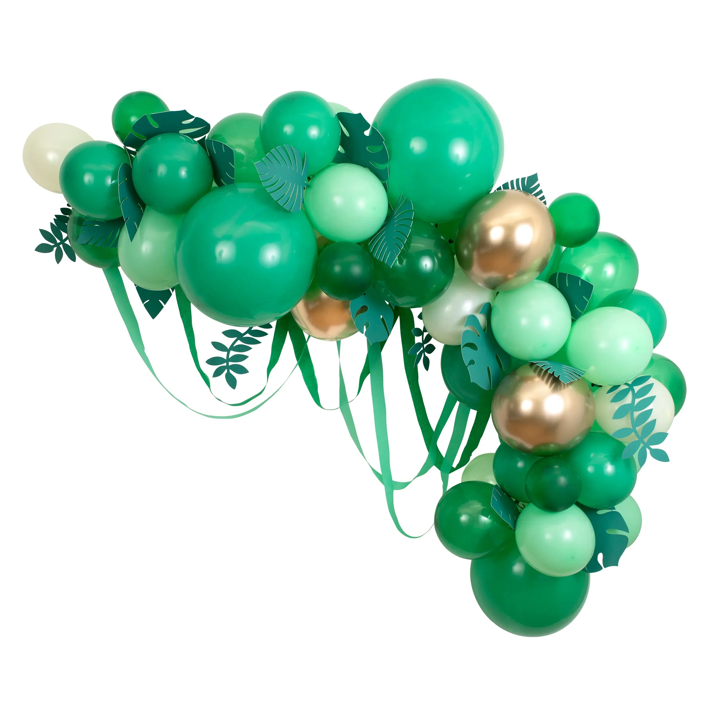 Leafy Green Balloon Arch (x 44 balloons)