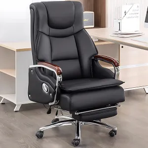 Leather Executive Office Chair Luxurious and Stylish Multifunctional BGY-1064-W（West Coast）