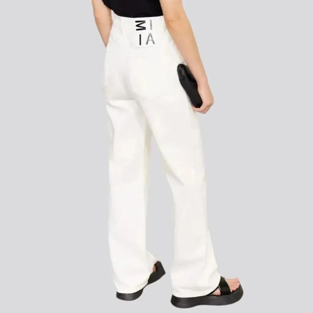 Monochrome women's jeans