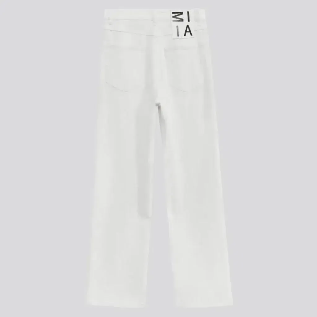 Monochrome women's jeans