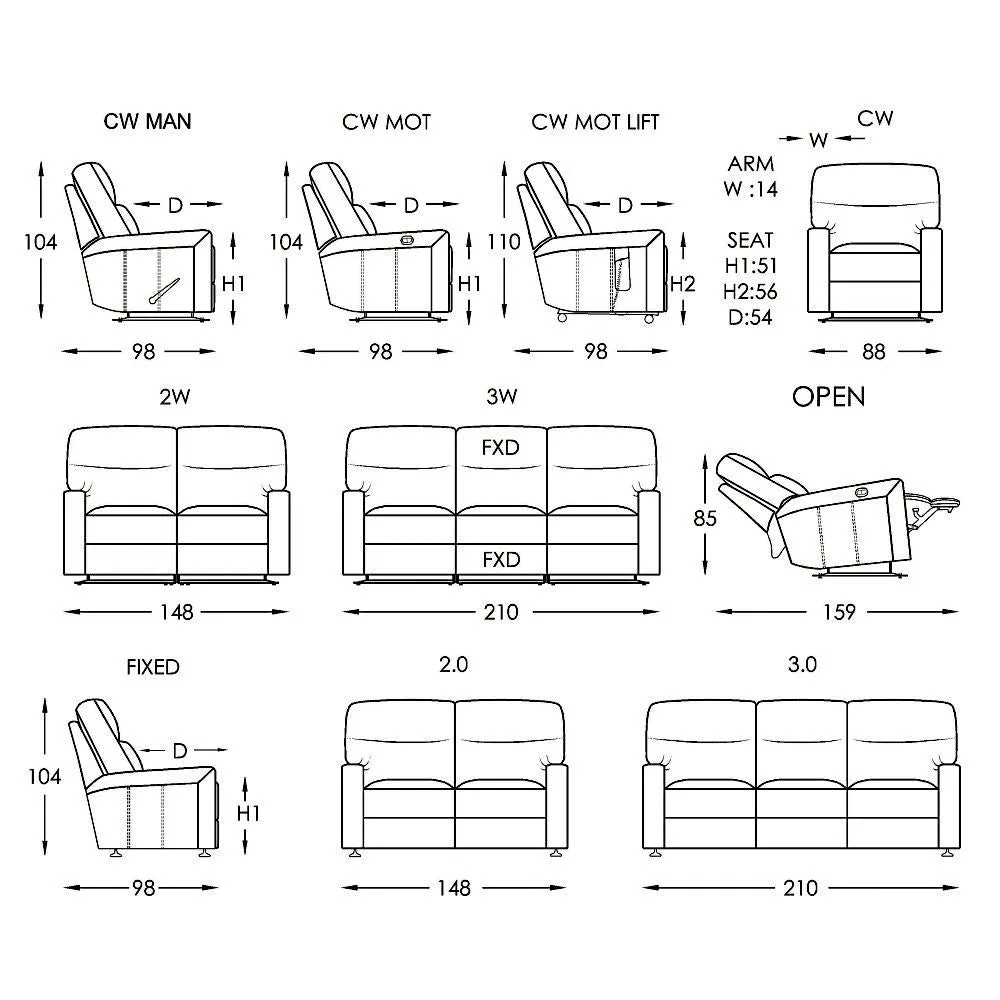 Moran Furniture Olympus Recliner