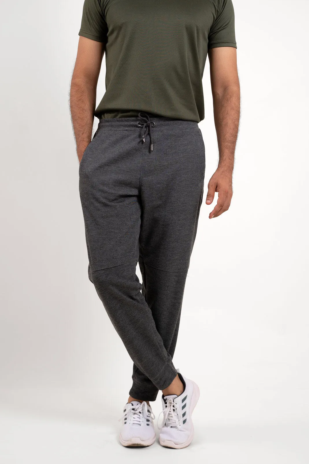 Nexus Gray Joggers For Man