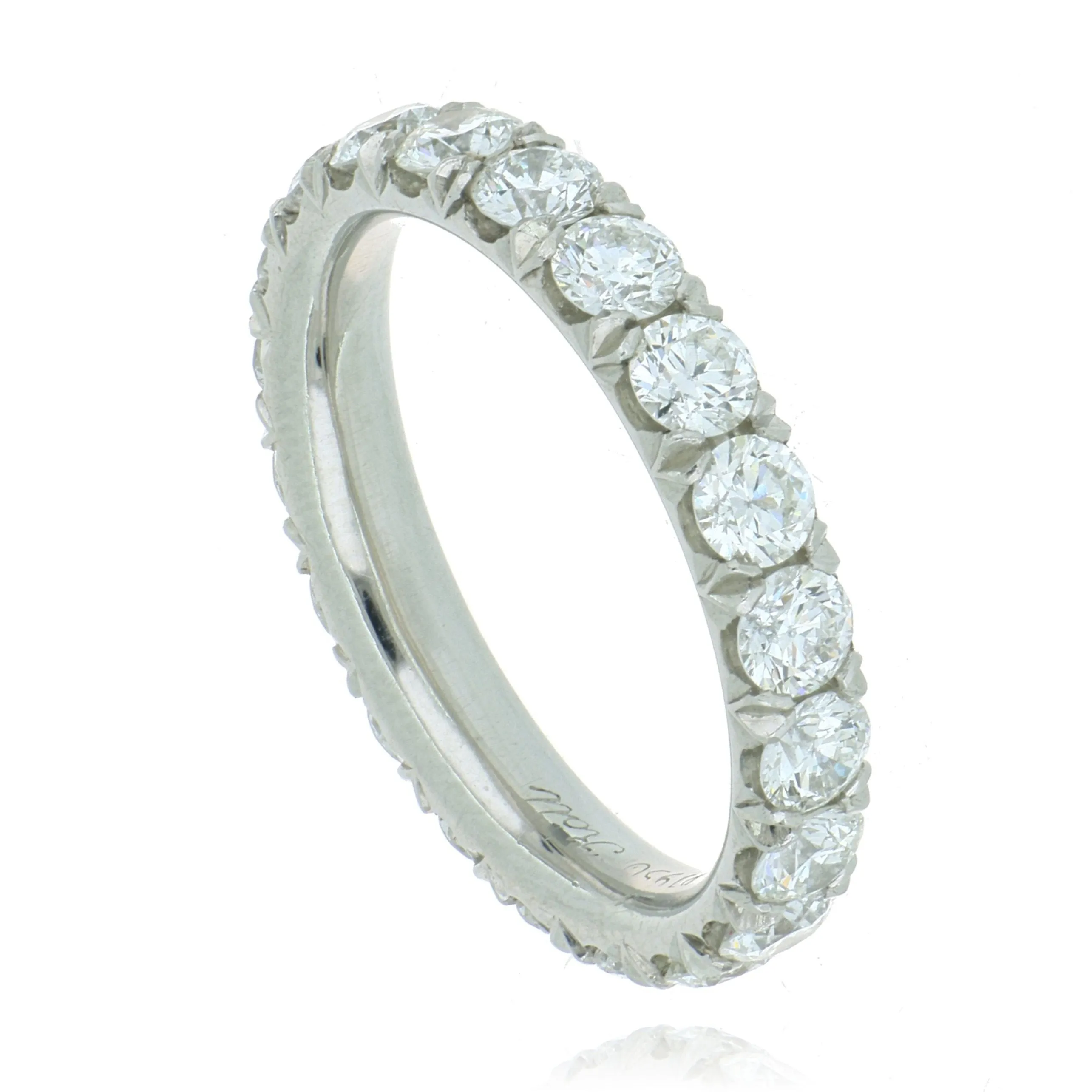 Platinum Diamond Eternity Band