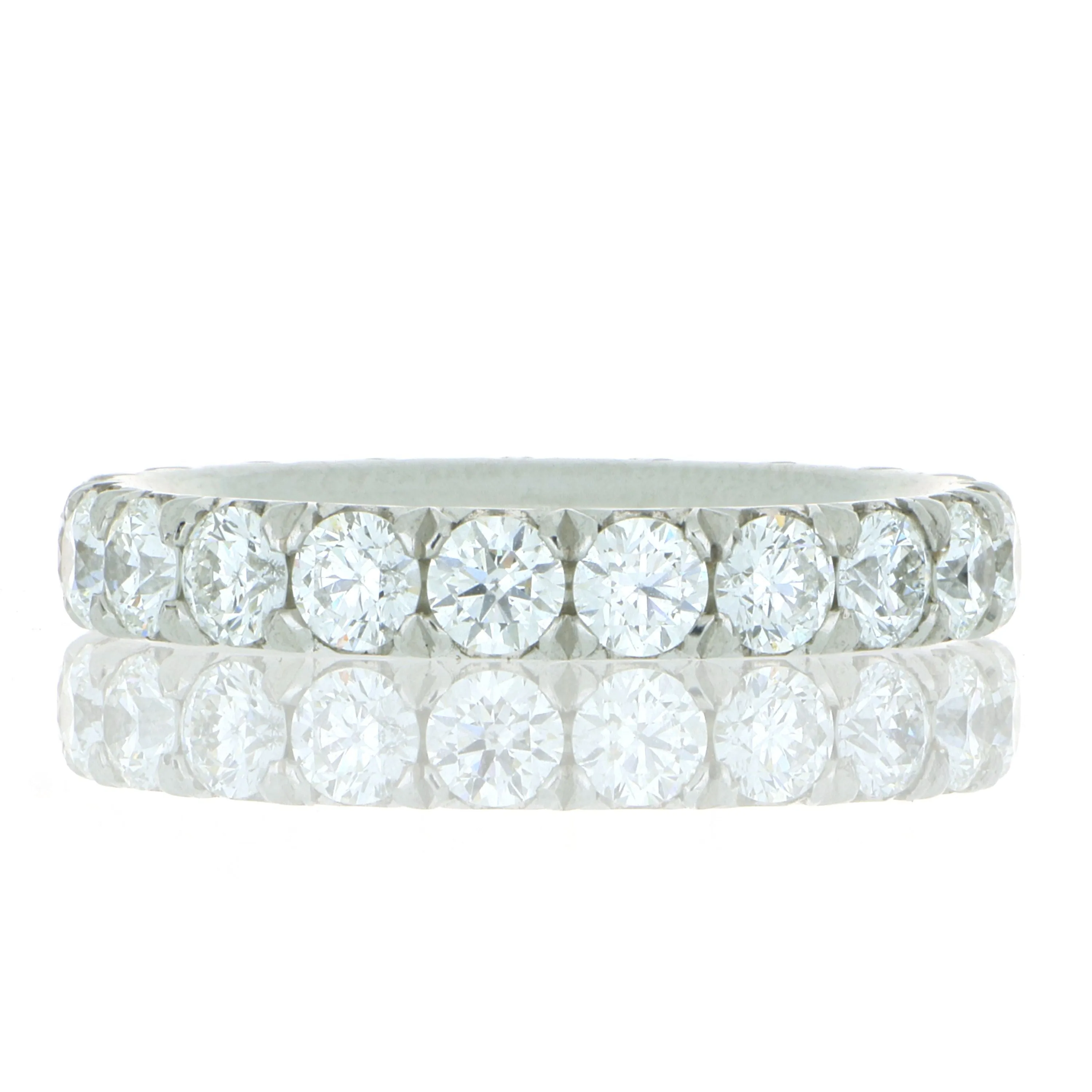 Platinum Diamond Eternity Band