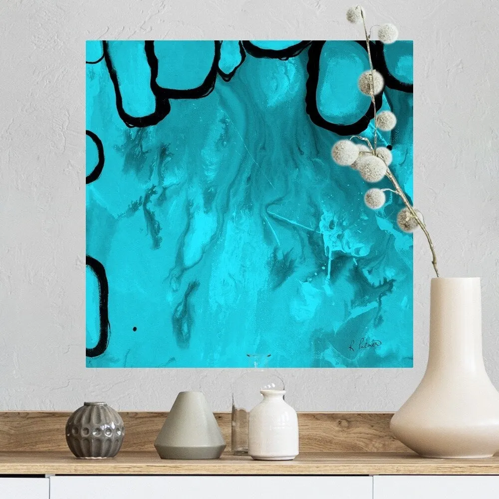 "Aquadoodle I" Poster Print - Multi