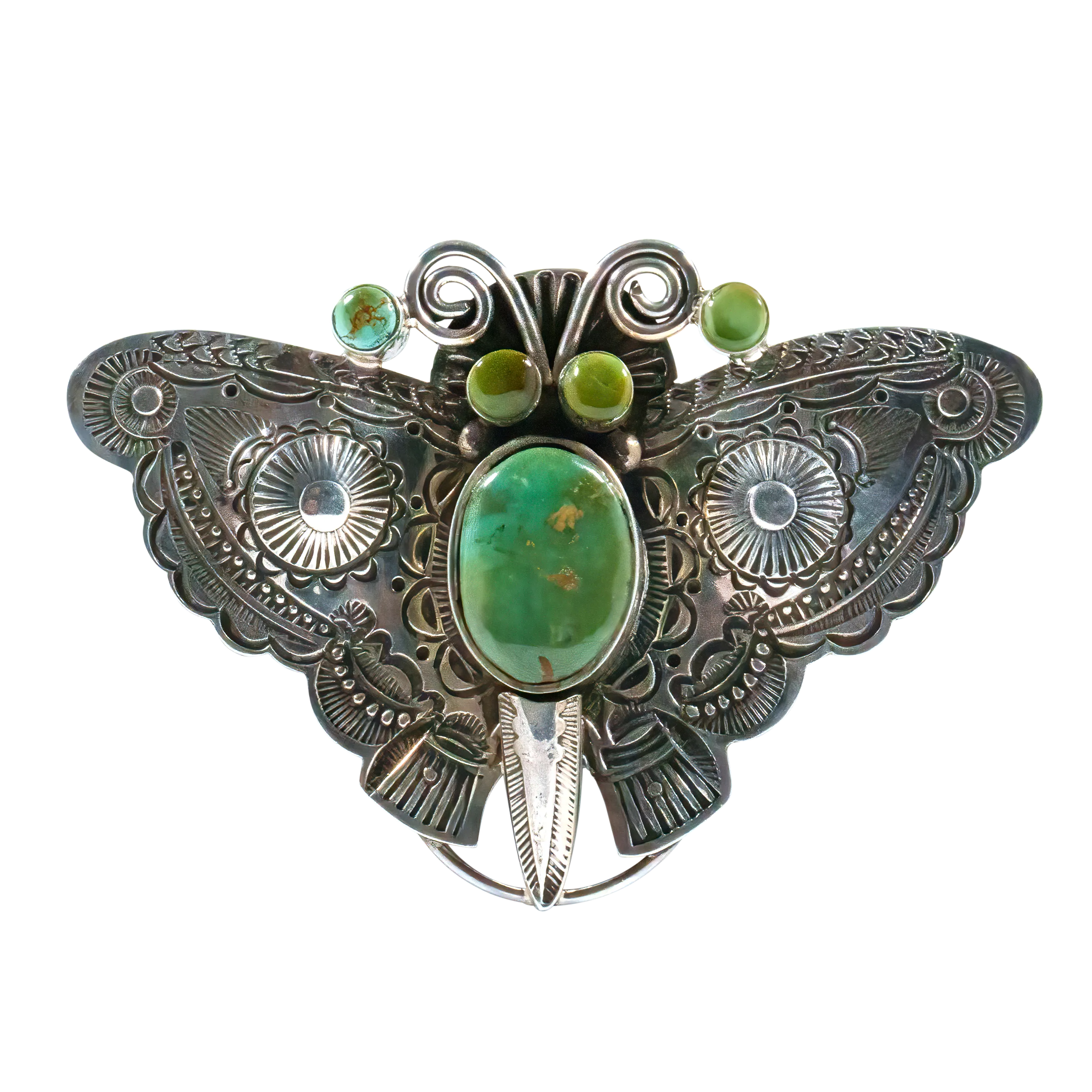 Royston Turquoise Butterfly Ring | Art Tafoya