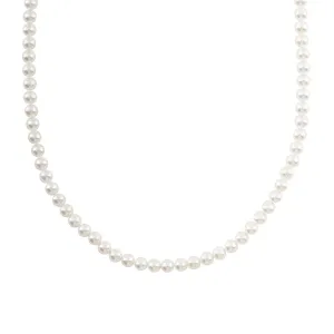 Silver Pearl Necklace