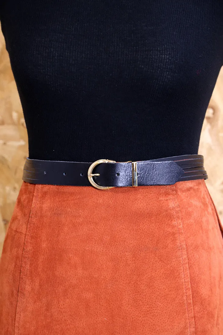 Statement Metallic Waist Belt