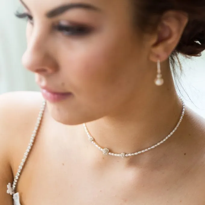 Stella Pearl Bridal Choker