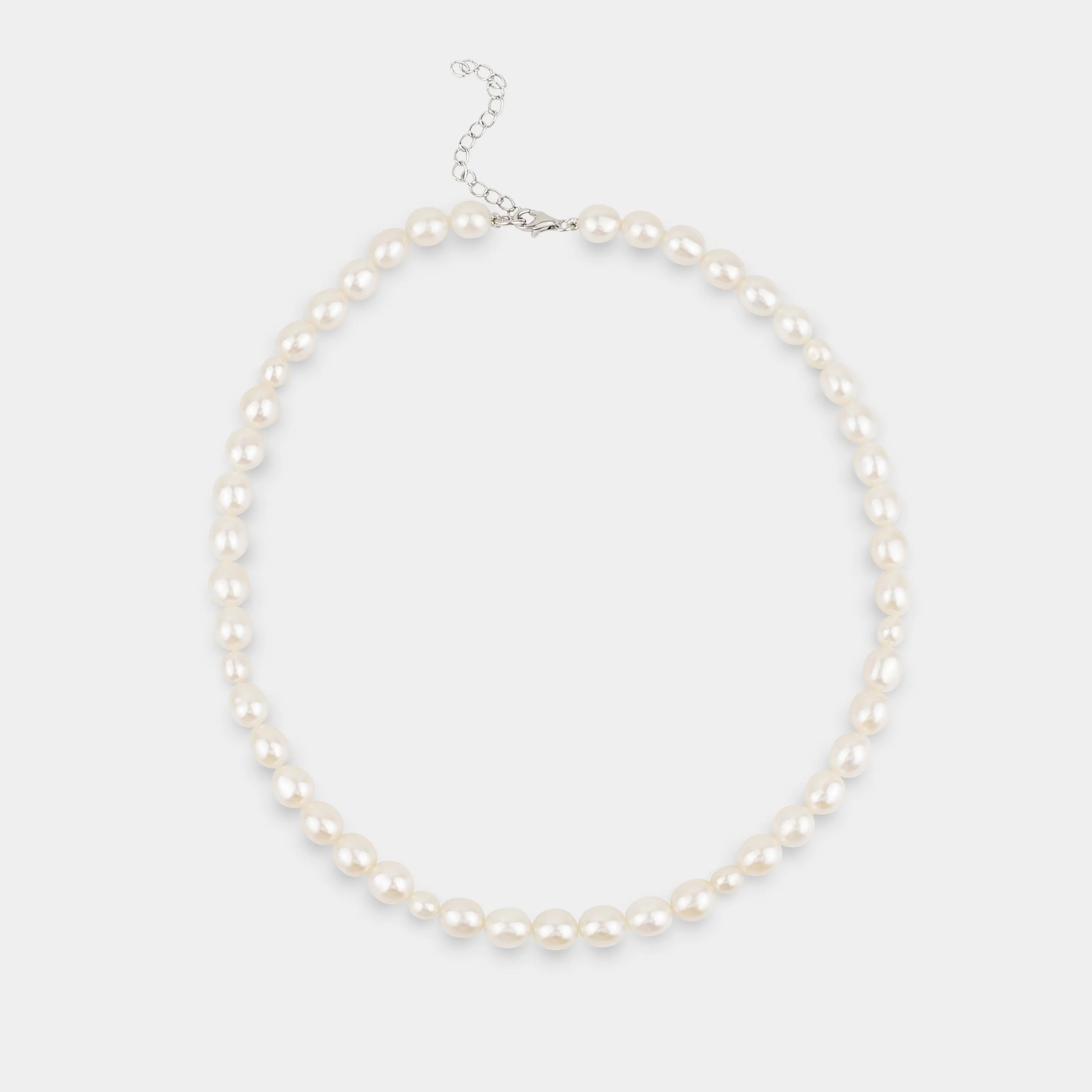 THE OVAL-PEARLS NECKLACE