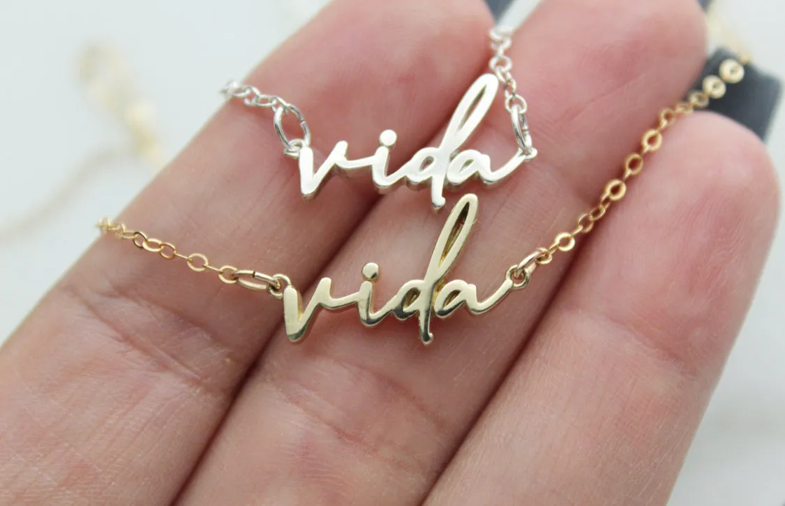 Vida Necklace (Sterling Silver) *Sale*