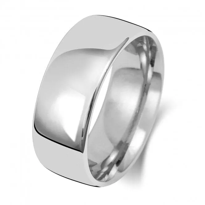 Wedding Band 9K Slight Court 8 mm-1.5 Wedding  Ring W118WM